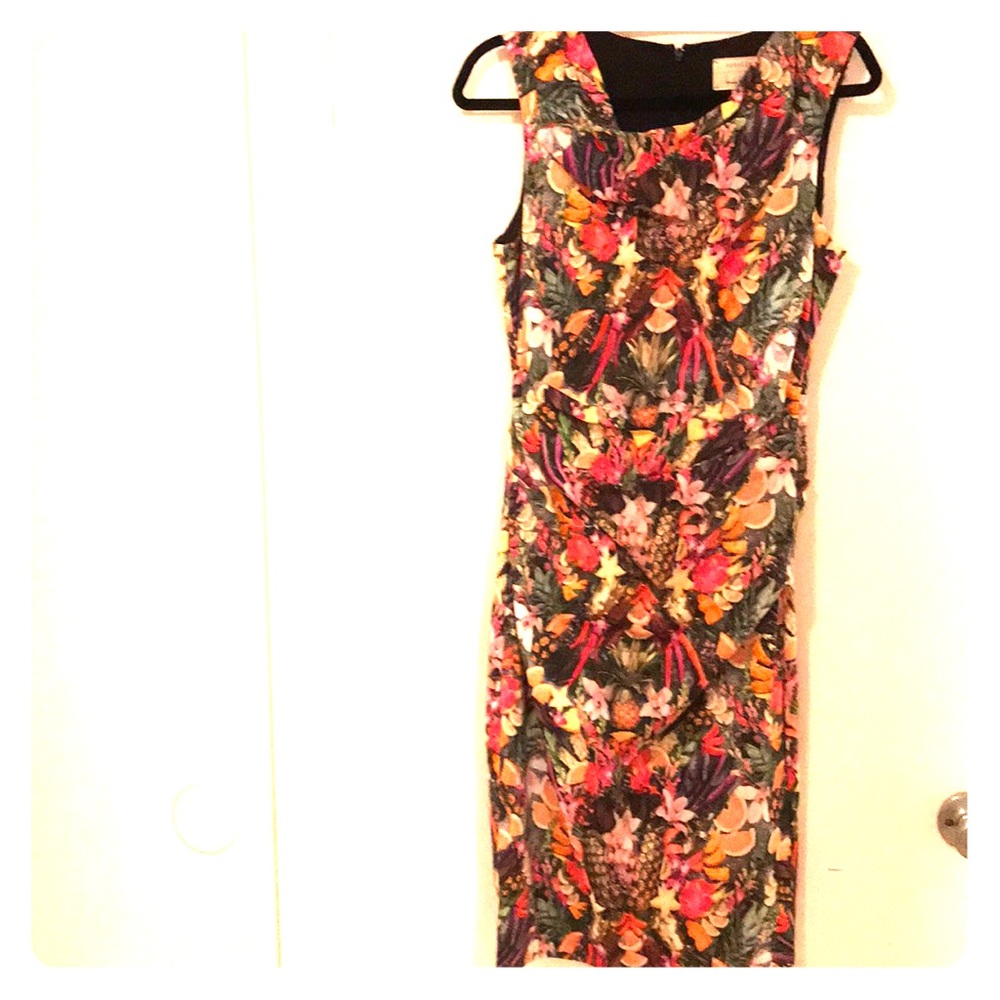 Tropical Nicole Miller tank dress a la D&G